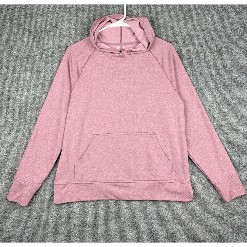 Danskin Women's Long Sleeve Kangaroo Pocket Hoodie Pullover Size Small New